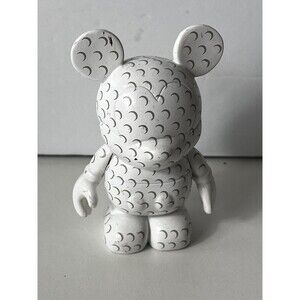 Vinylmation Disney Mickey Mouse GOLF 3” Figure Signed By Randy Noble